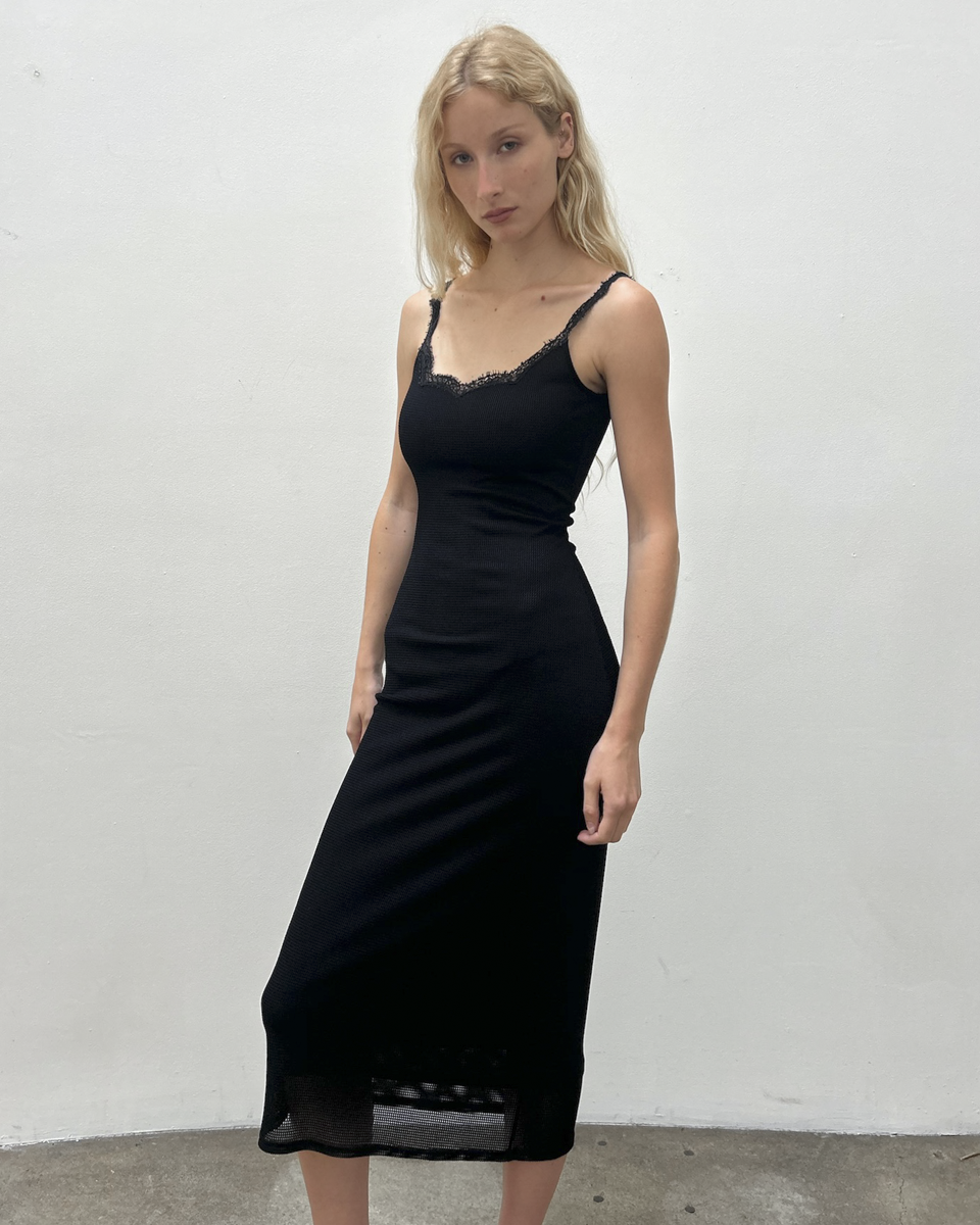 Anna Molinari Lace-Trim Dress