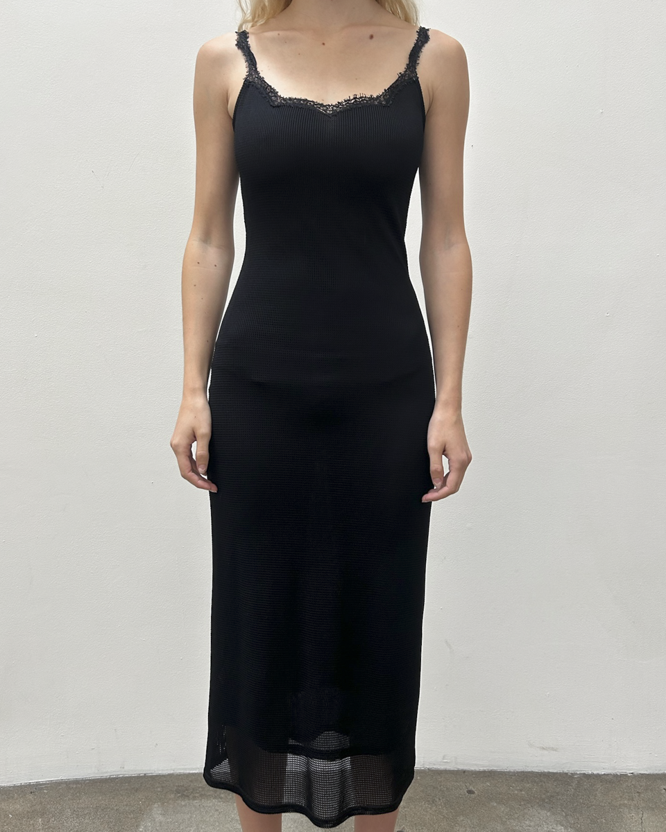 Anna Molinari Lace-Trim Dress