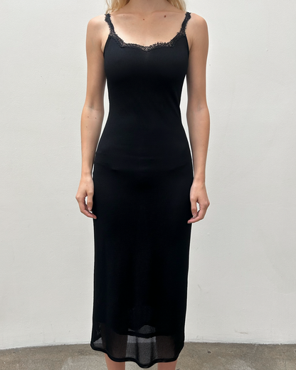 Anna Molinari Lace-Trim Dress