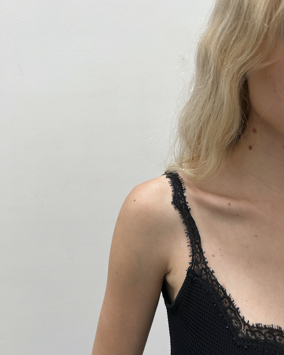 Anna Molinari Lace-Trim Dress