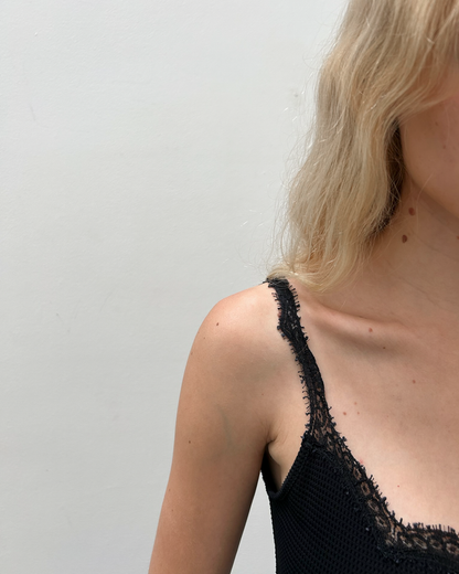 Anna Molinari Lace-Trim Dress