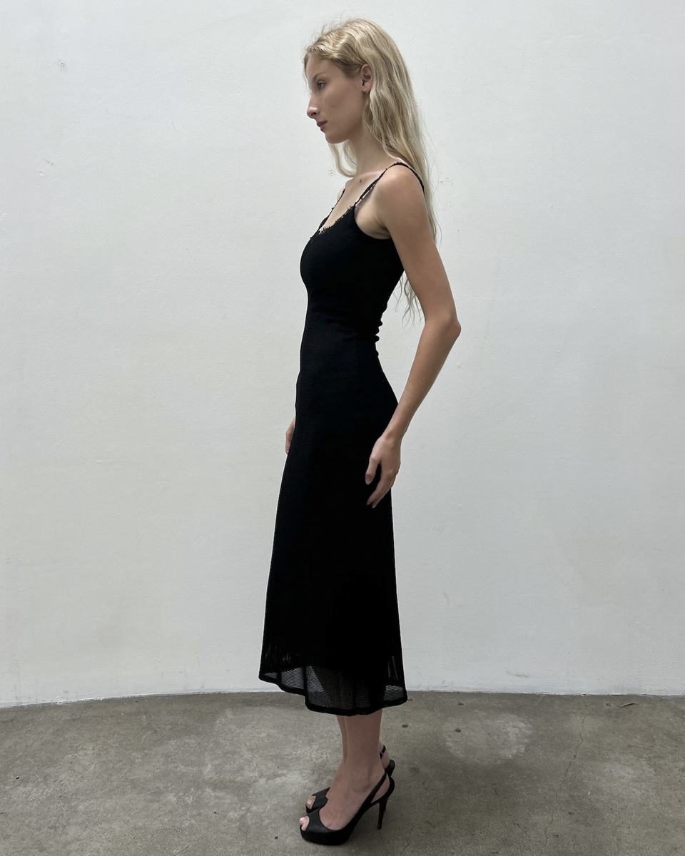 Anna Molinari Lace-Trim Dress