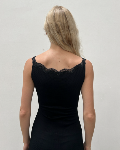 Anna Molinari Lace-Trim Dress