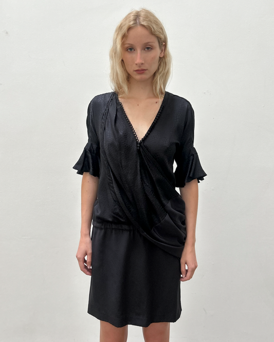 Balenciaga by Nicolas Ghesquière FW2009 Silk Dress