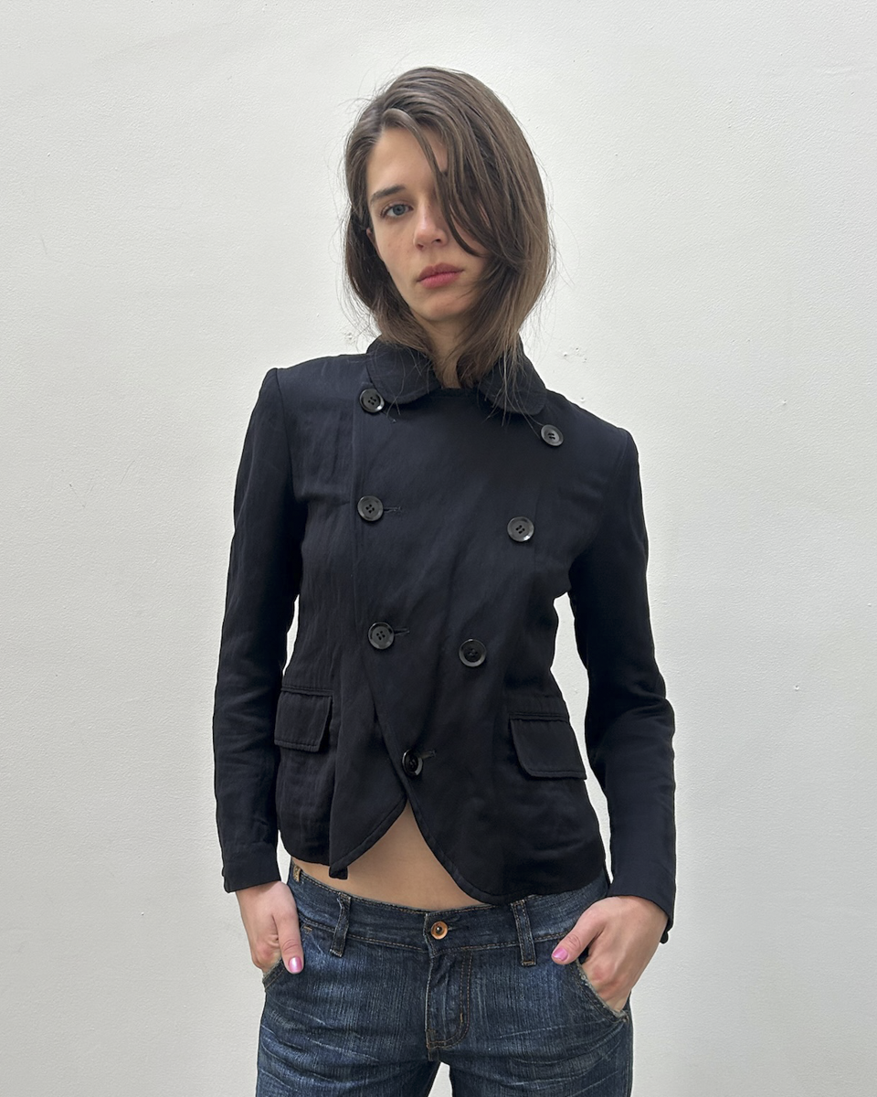 Y's Yohji Yamamoto SS2013 Double-Breasted Jacket