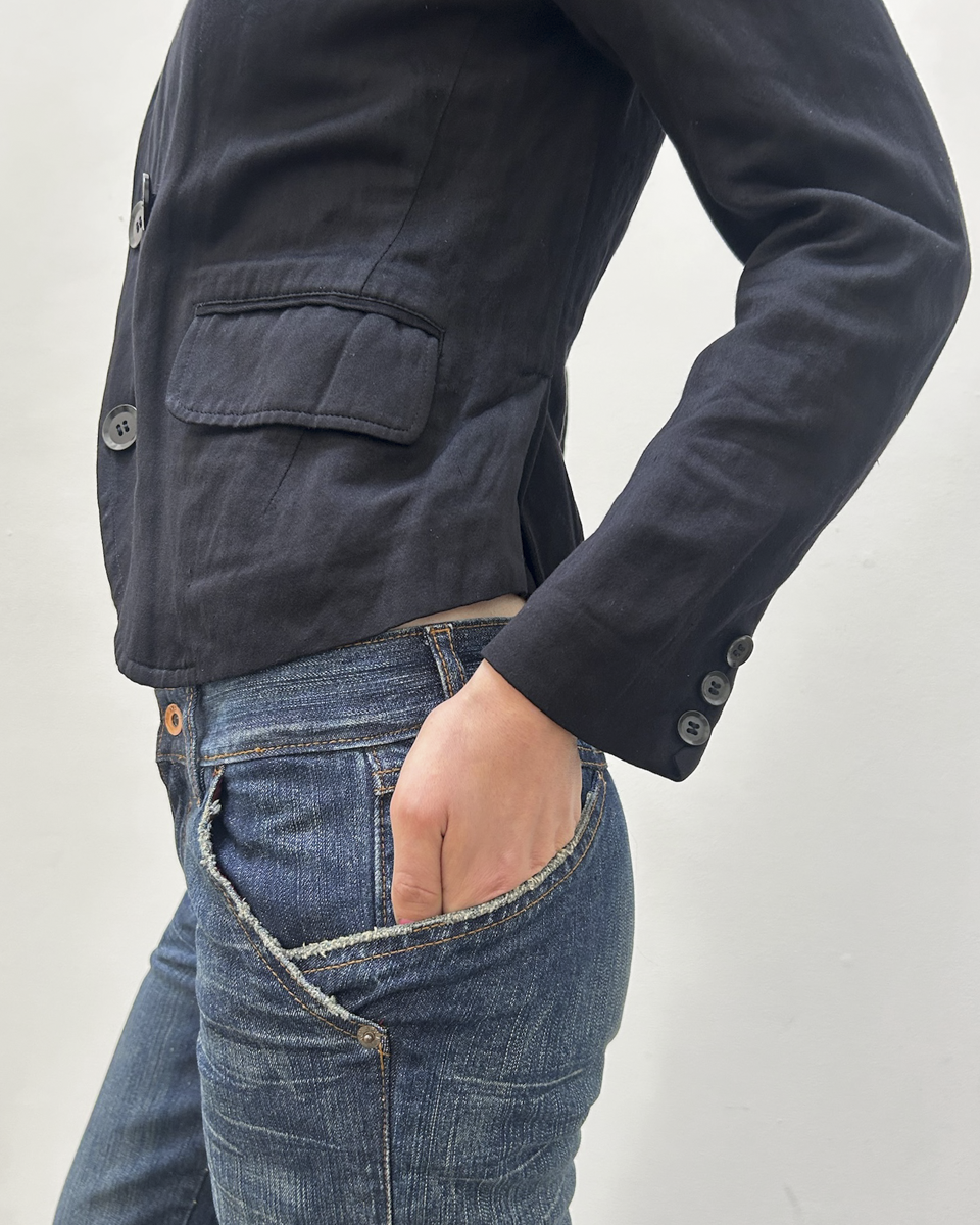 Y's Yohji Yamamoto SS2013 Double-Breasted Jacket
