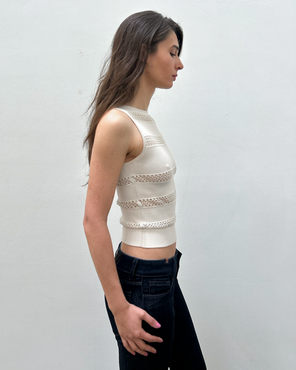 Alaïa Knit Sleeveless Top