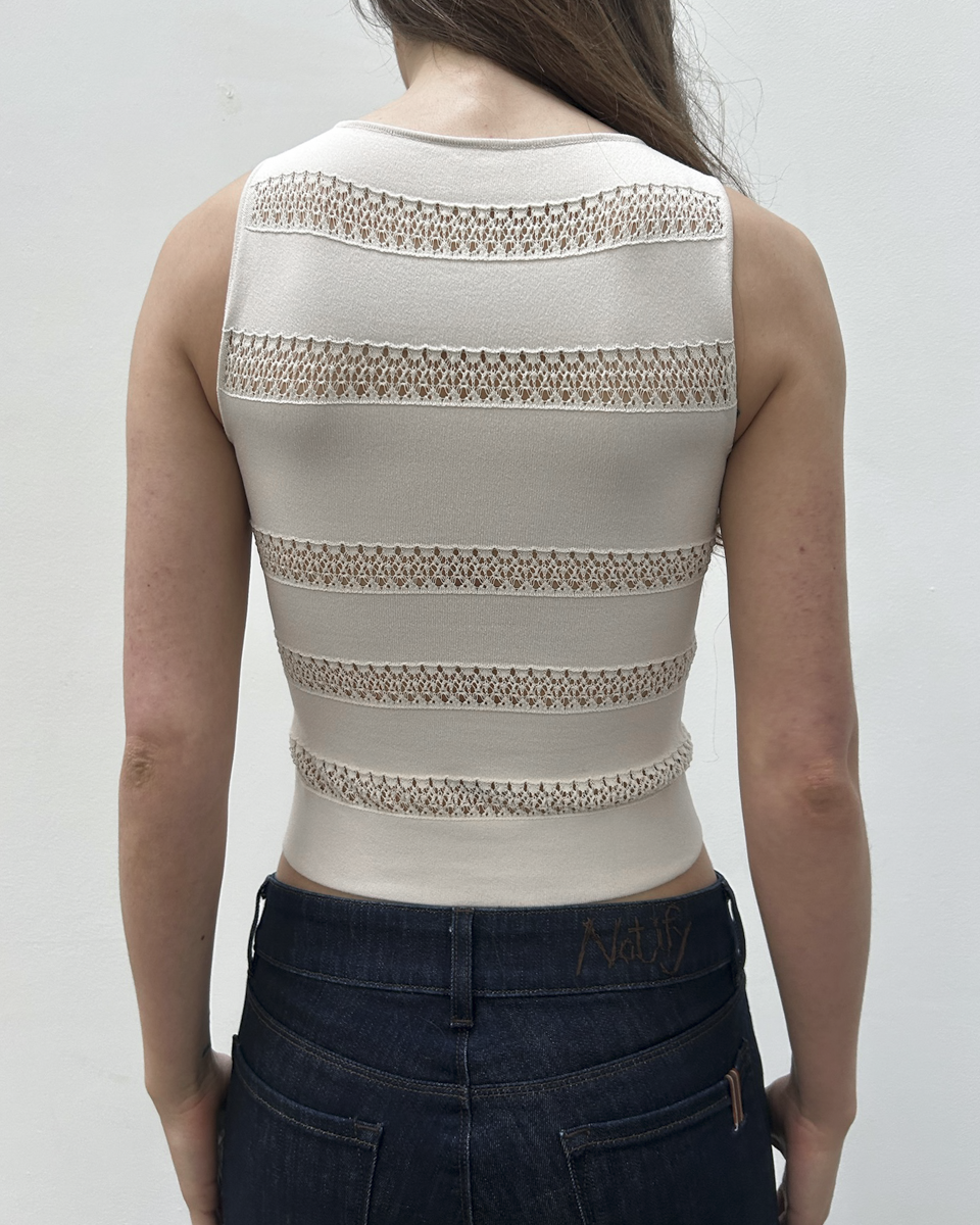Alaïa Knit Sleeveless Top