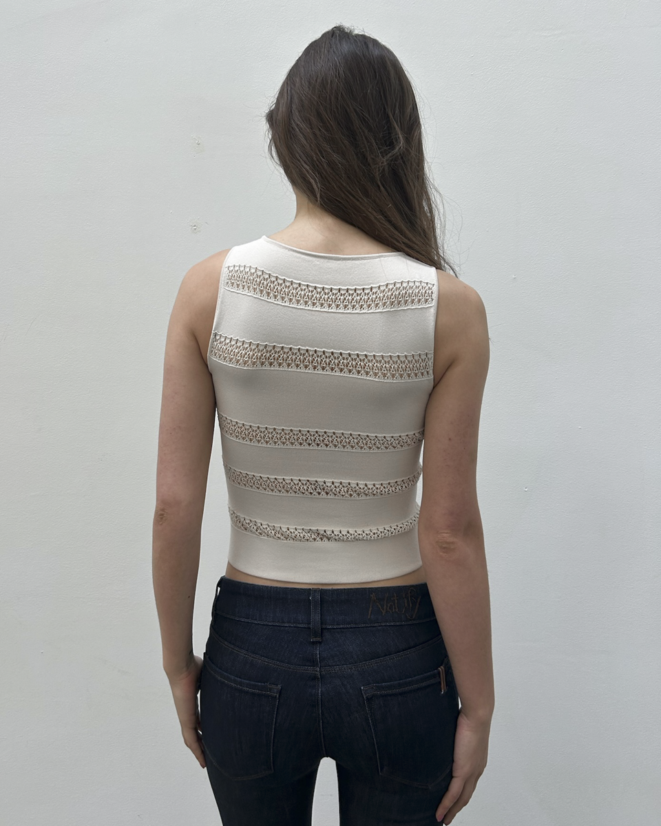 Alaïa Knit Sleeveless Top