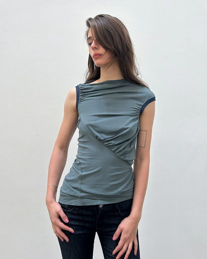 Balenciaga by Nicolas Ghesquière FW2009 Silk Top