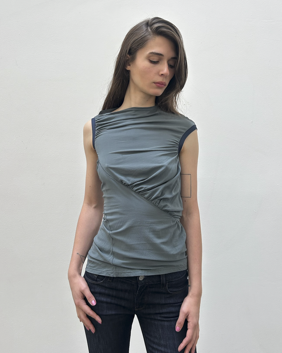 Balenciaga by Nicolas Ghesquière FW2009 Silk Top