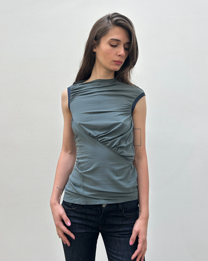 Balenciaga by Nicolas Ghesquière FW2009 Silk Top