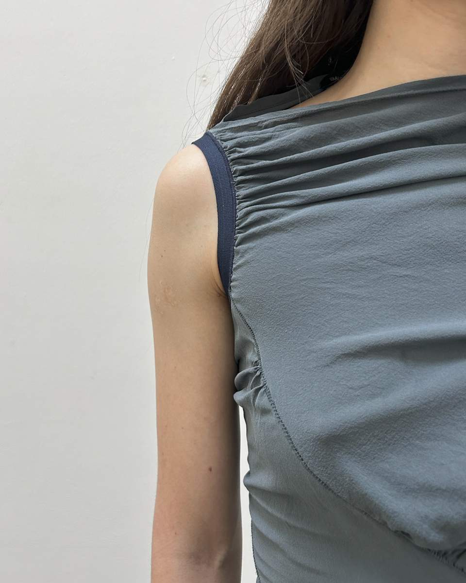 Balenciaga by Nicolas Ghesquière FW2009 Silk Top