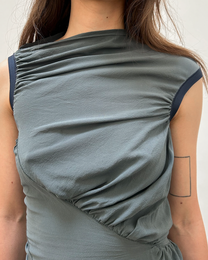 Balenciaga by Nicolas Ghesquière FW2009 Silk Top