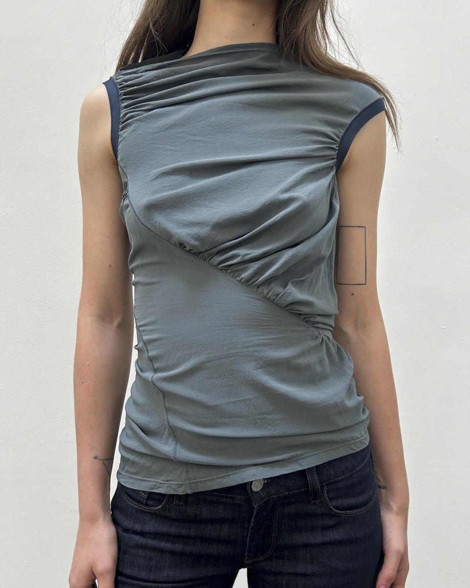 Balenciaga by Nicolas Ghesquière FW2009 Silk Top