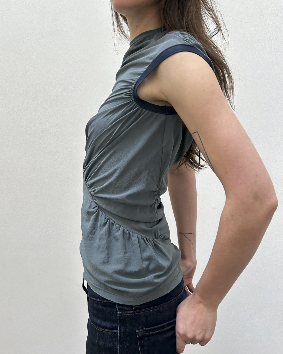 Balenciaga by Nicolas Ghesquière FW2009 Silk Top