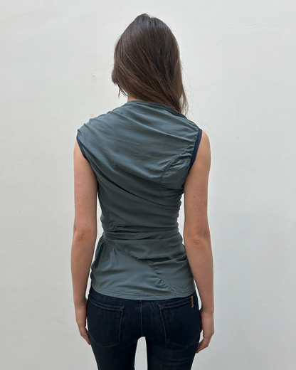 Balenciaga by Nicolas Ghesquière FW2009 Silk Top