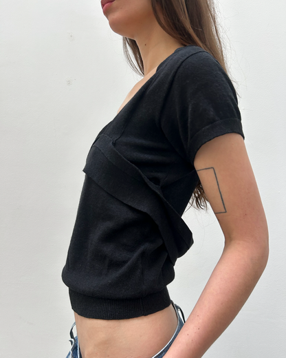 Gucci FW2007 Mock Neck Knit Top