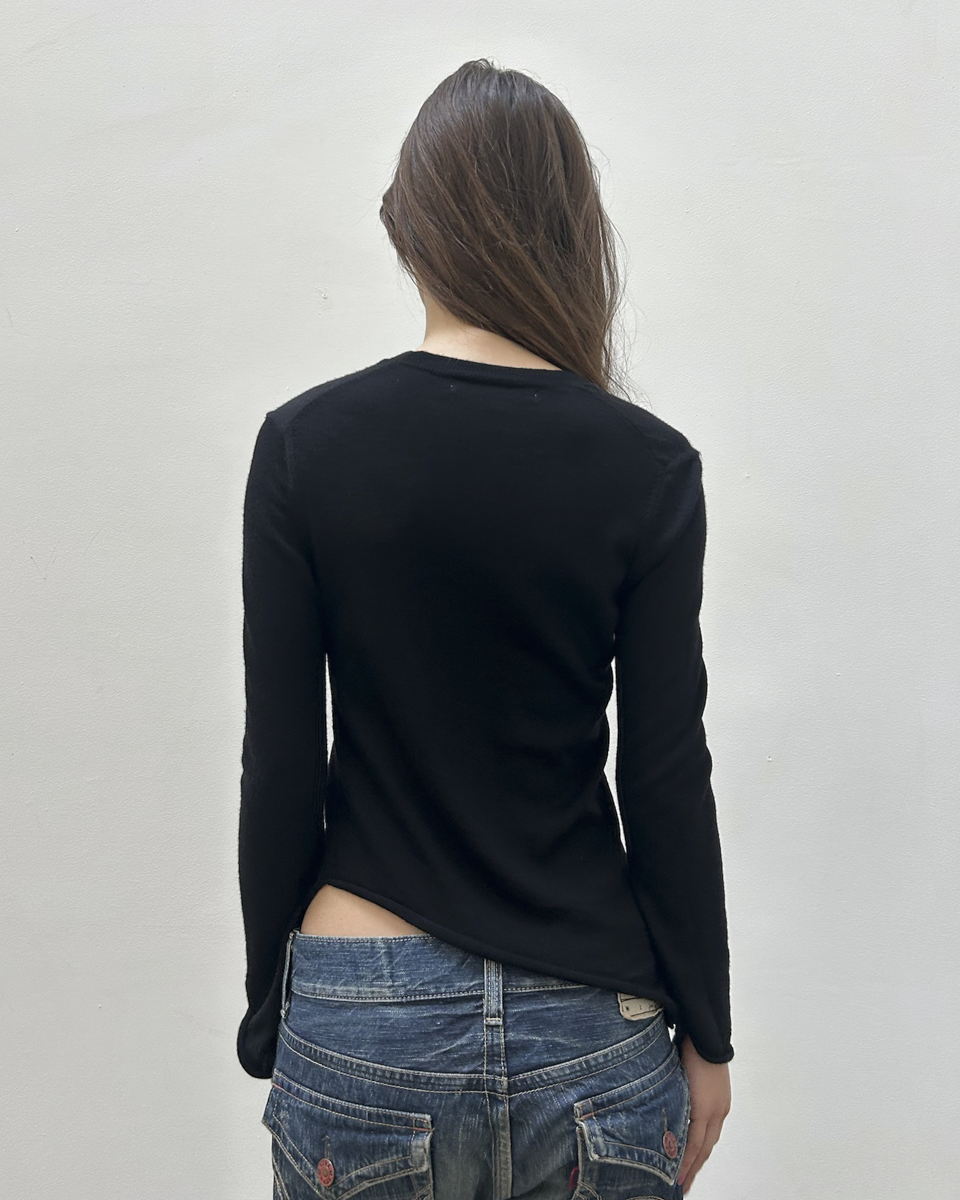 Comme des Garçons FW2010 Asymmetrical Knit