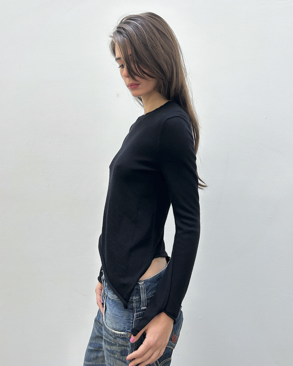 Comme des Garçons FW2010 Asymmetrical Knit