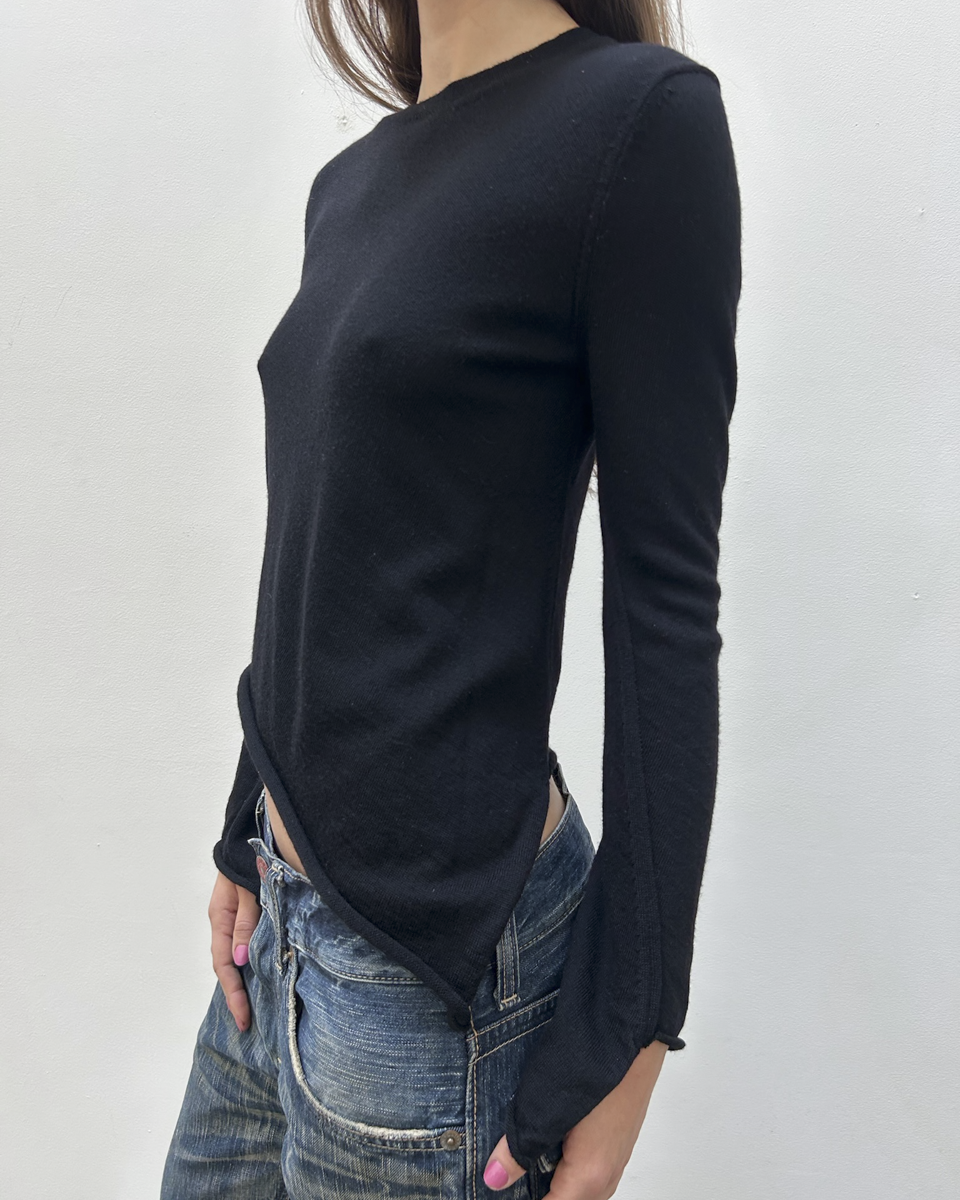 Comme des Garçons FW2010 Asymmetrical Knit