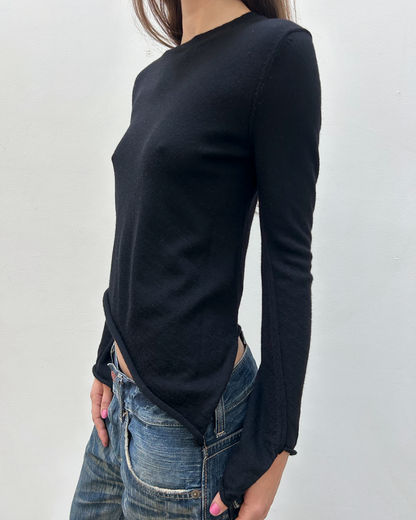 Comme des Garçons FW2010 Asymmetrical Knit