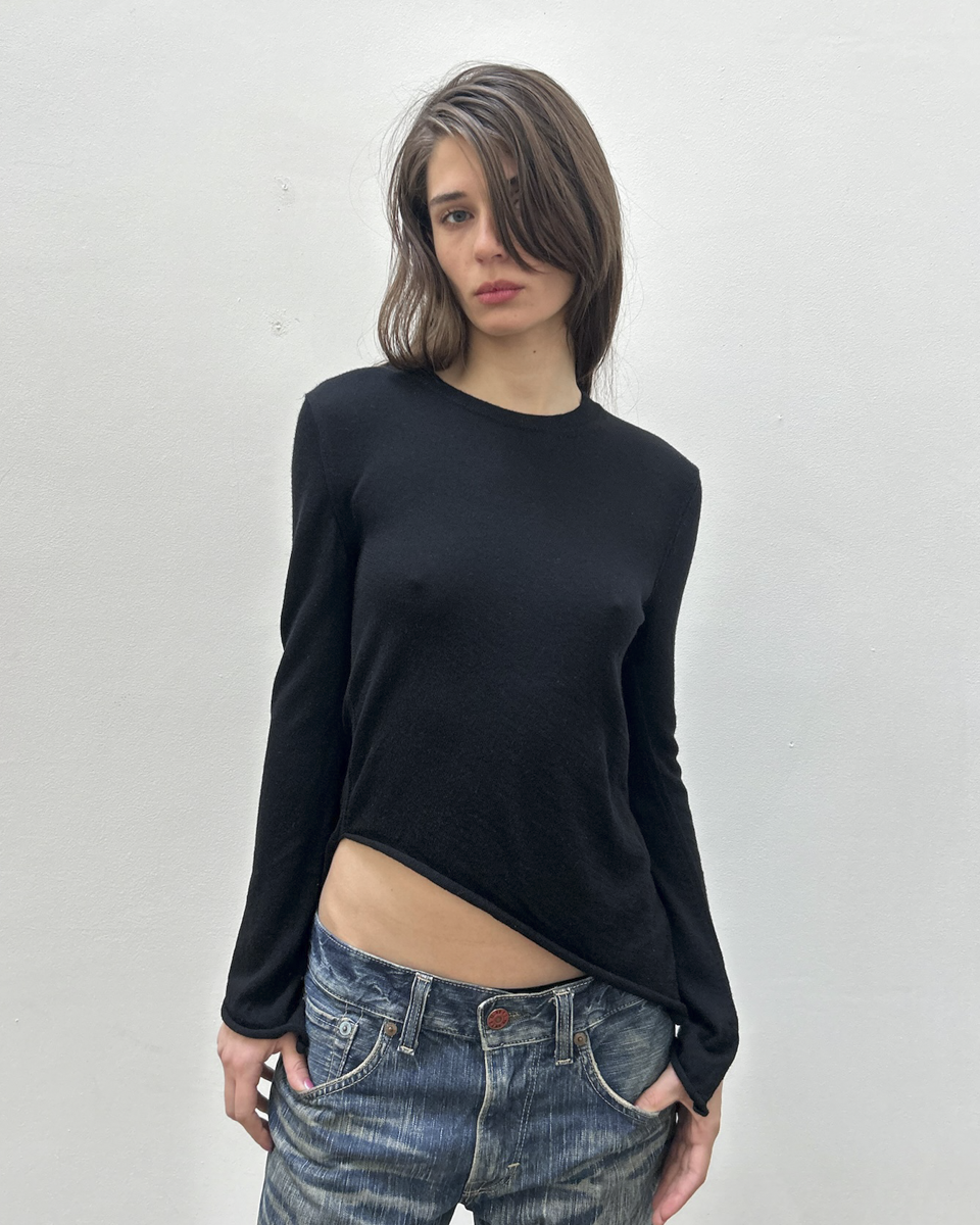 Comme des Garçons FW2010 Asymmetrical Knit