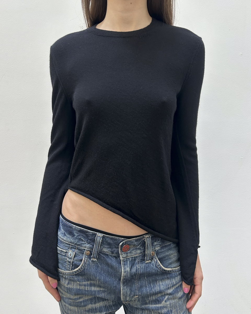 Comme des Garçons FW2010 Asymmetrical Knit