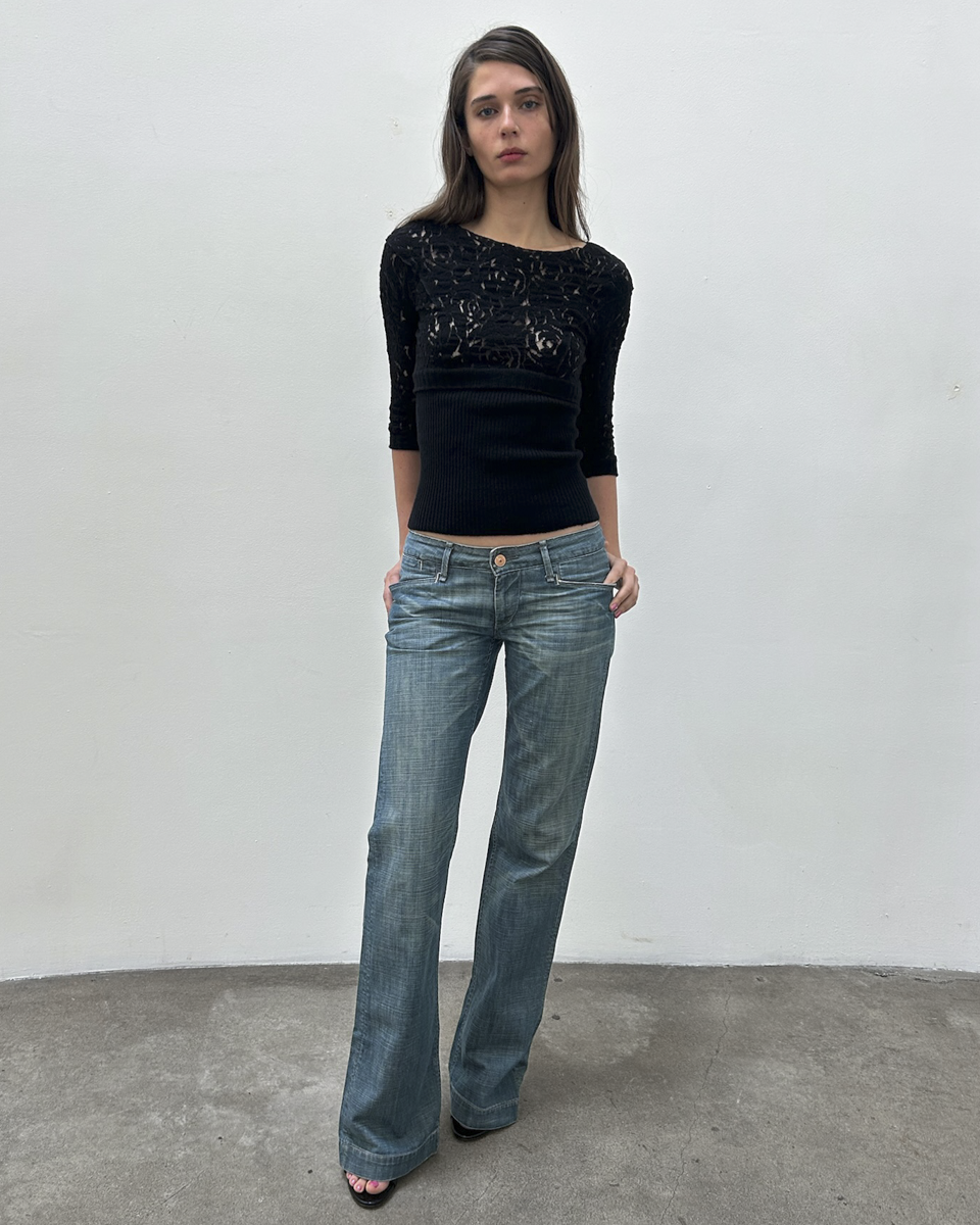 Earnest Sewn Light-Wash Denim