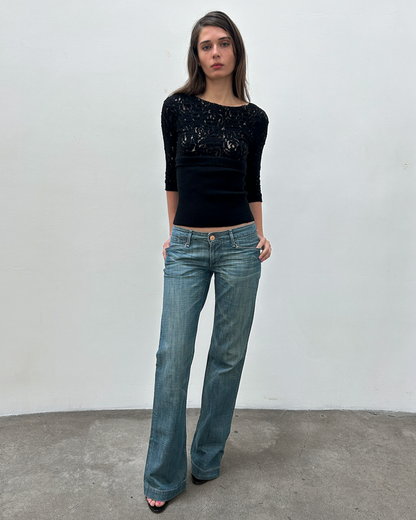 Earnest Sewn Light-Wash Denim