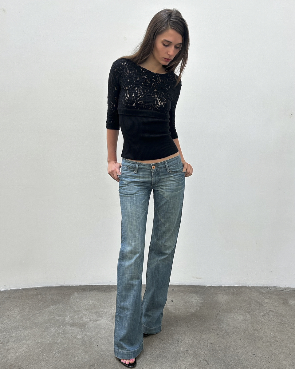 Earnest Sewn Light-Wash Denim