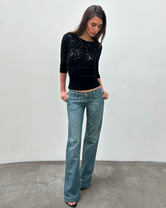 Earnest Sewn Light-Wash Denim