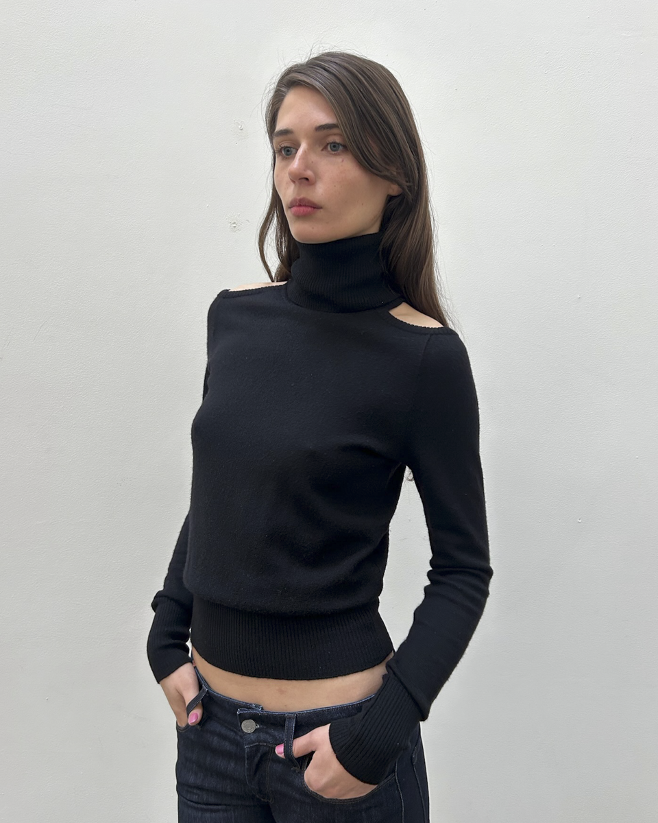 Costume National Cut-Out Sweater