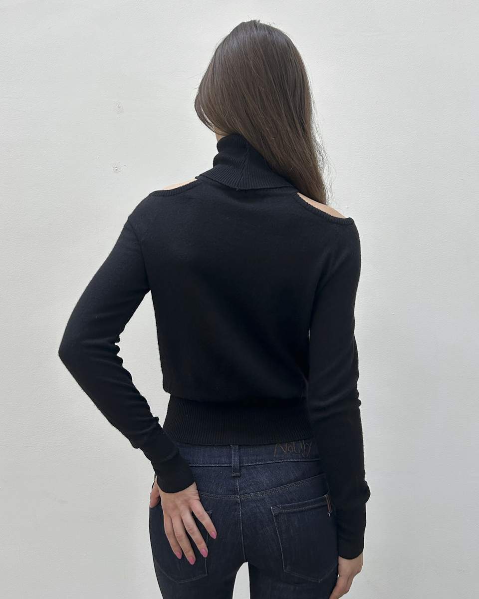 Costume National Cut-Out Sweater