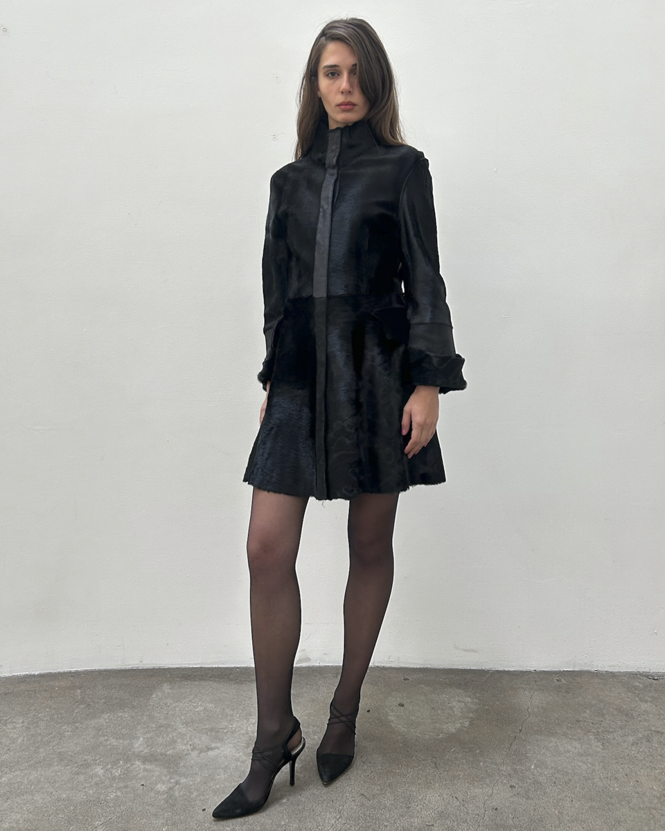 Strenesse Calf Hair Coat