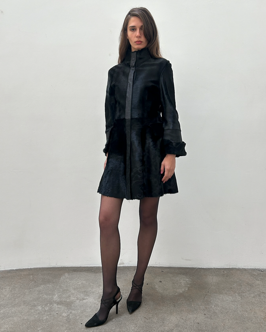 Strenesse Calf Hair Coat