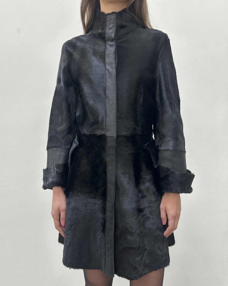Strenesse Calf Hair Coat