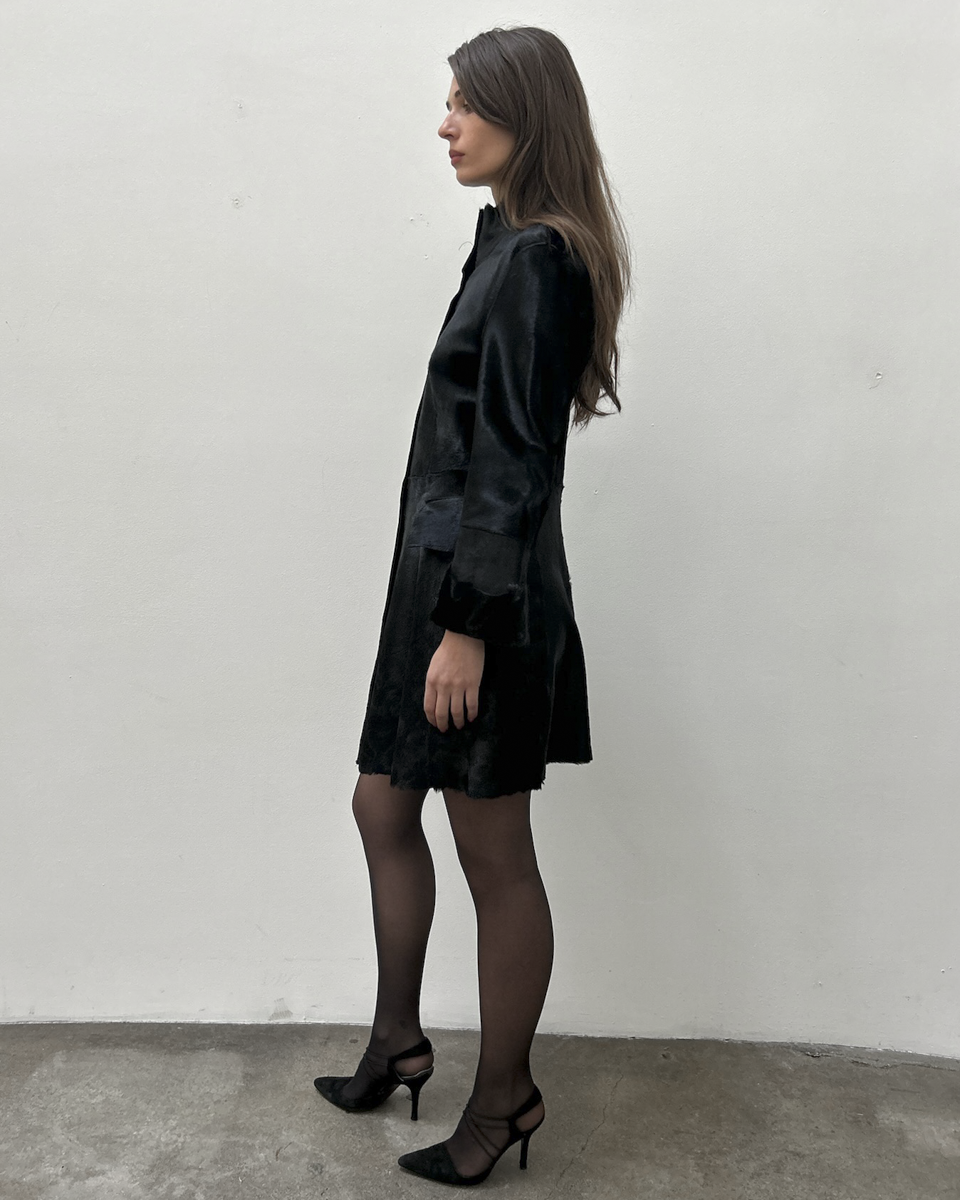 Strenesse Calf Hair Coat
