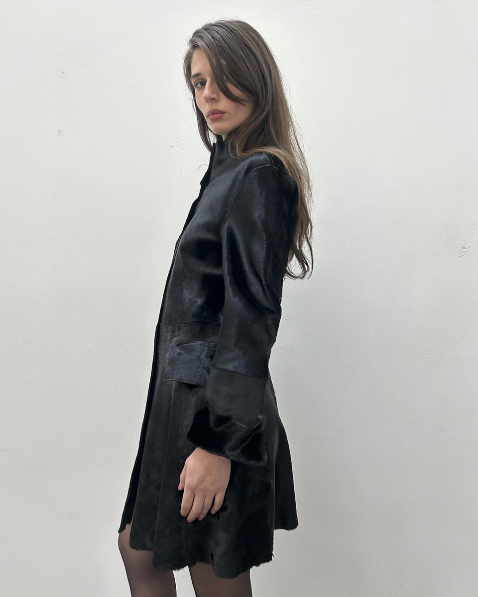 Strenesse Calf Hair Coat