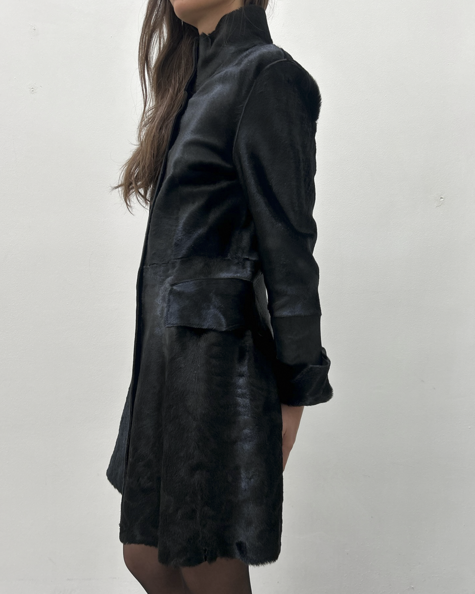 Strenesse Calf Hair Coat