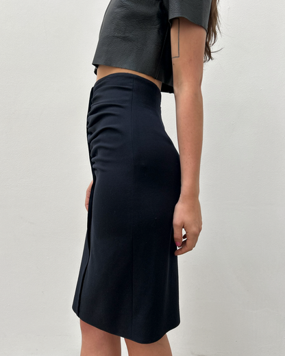Balenciaga by Nicolas Ghesquière FW2012 Ruched Skirt