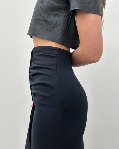 Balenciaga by Nicolas Ghesquière FW2012 Ruched Skirt