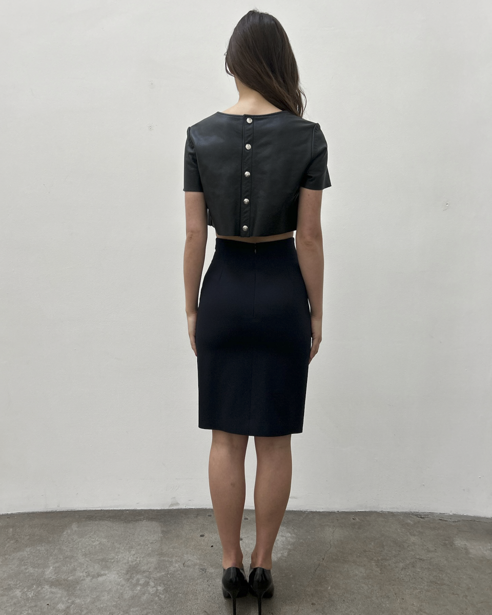 Balenciaga by Nicolas Ghesquière FW2012 Ruched Skirt