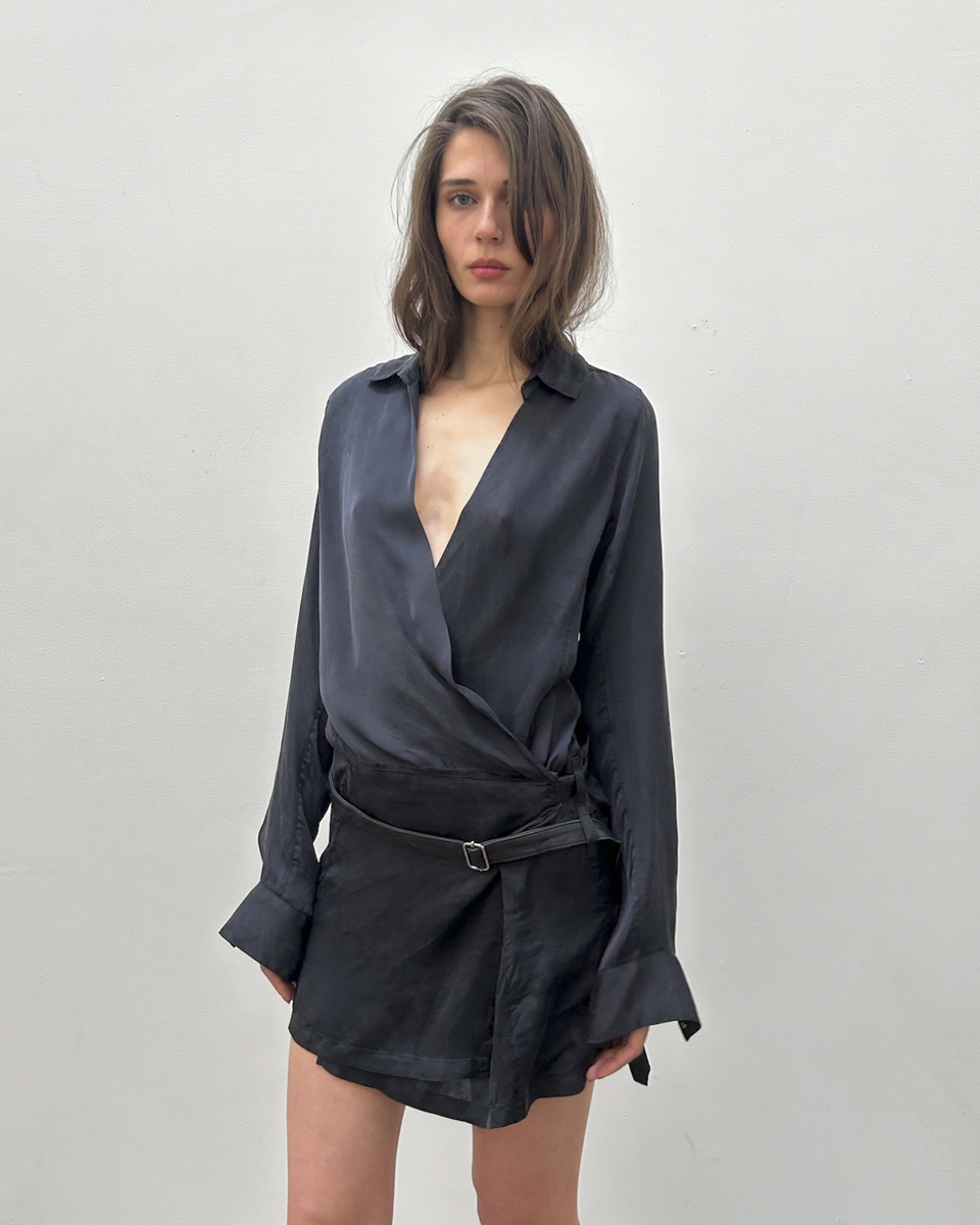 Nicholas K Wrap Belted Dress