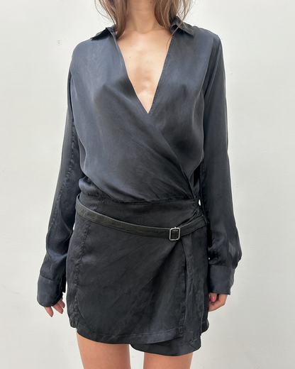 Nicholas K Wrap Belted Dress