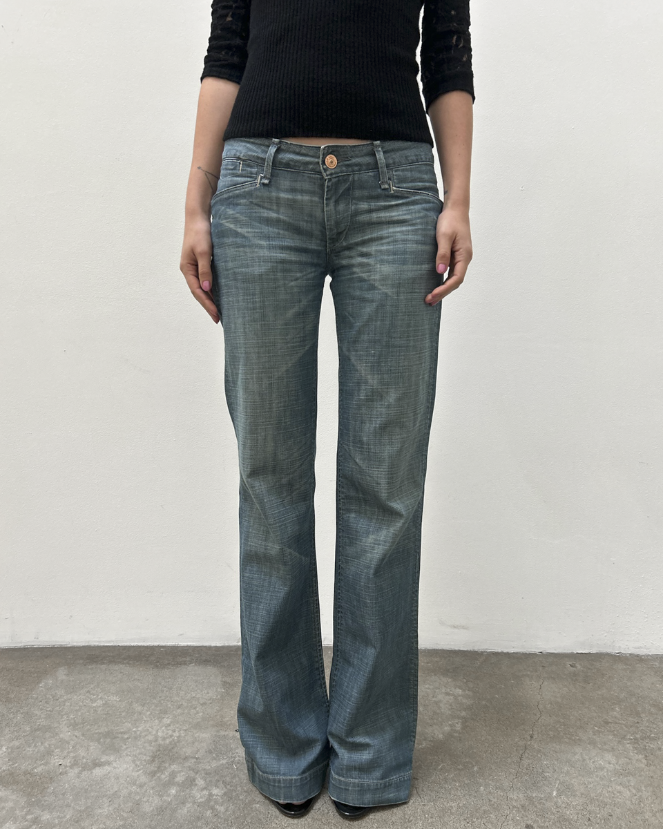 Earnest Sewn Light-Wash Denim