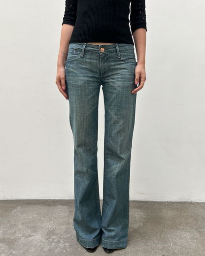 Earnest Sewn Light-Wash Denim