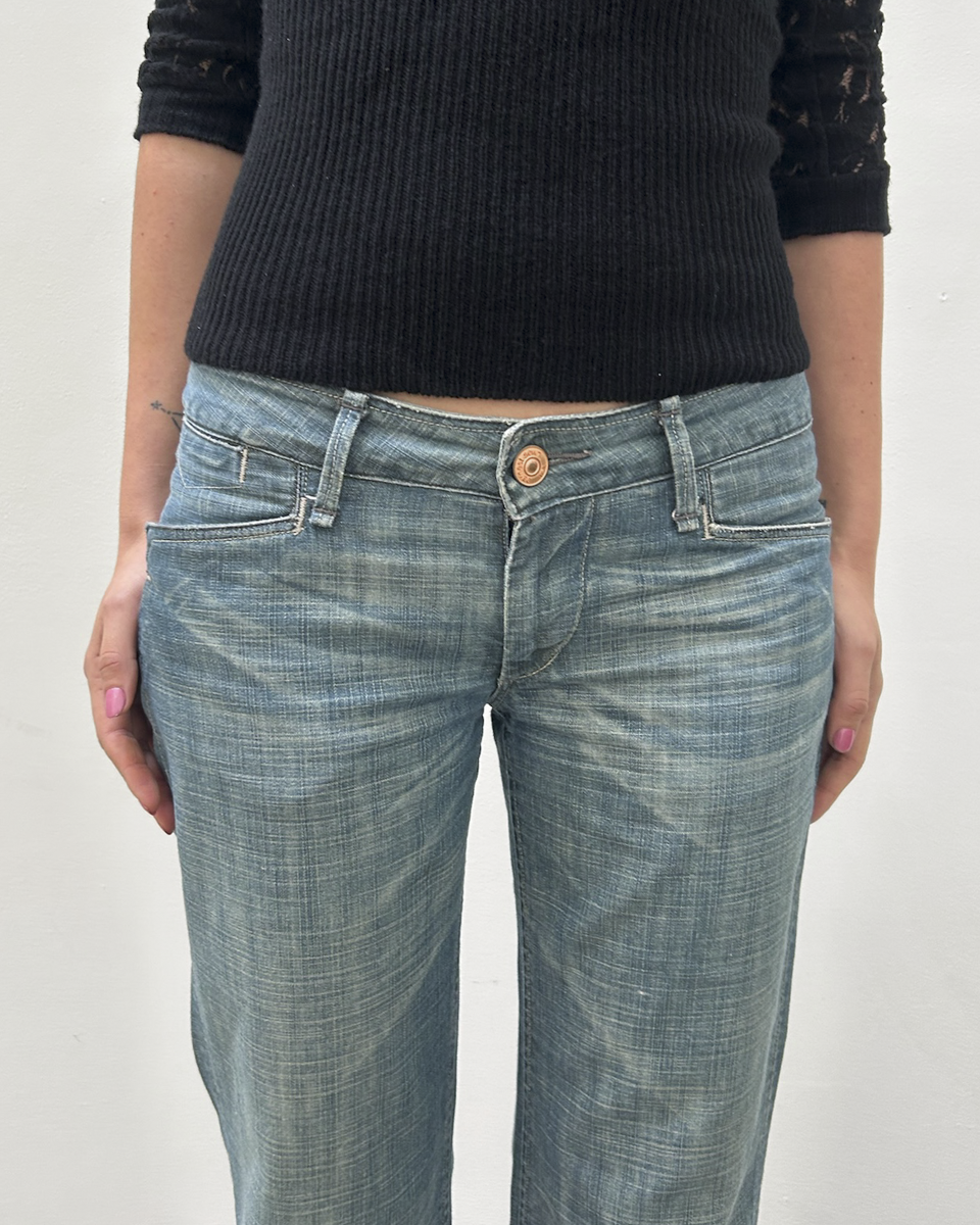 Earnest Sewn Light-Wash Denim