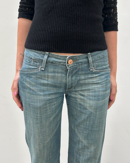Earnest Sewn Light-Wash Denim