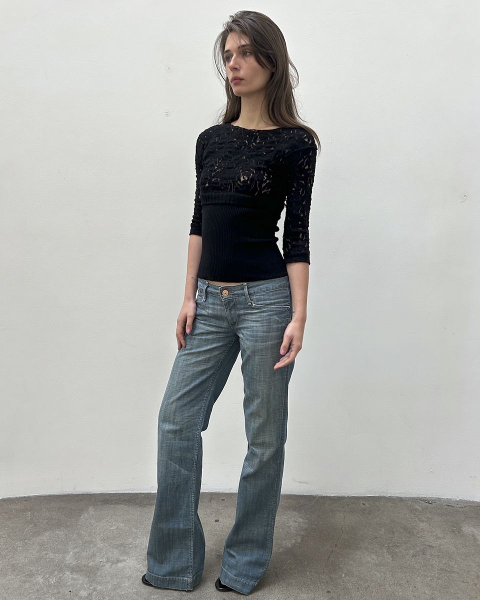 Earnest Sewn Light-Wash Denim